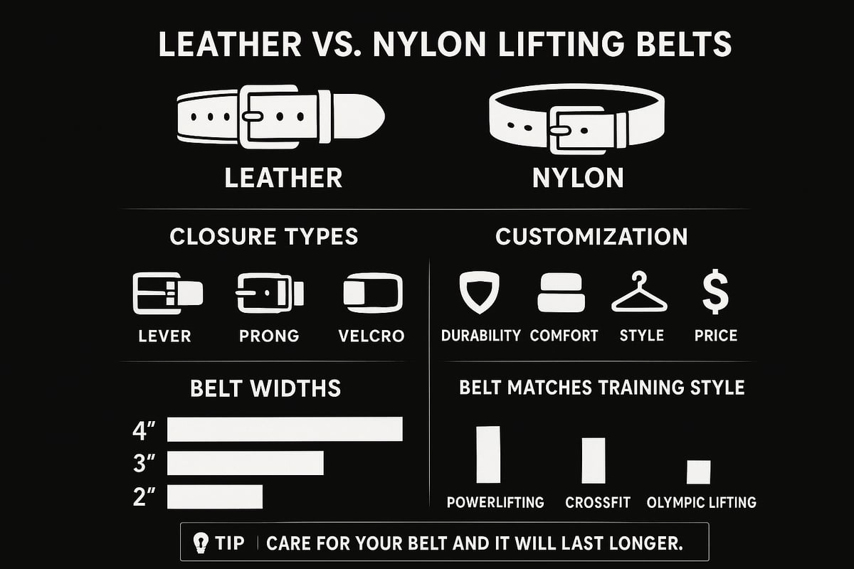 How to Choose the Right Weight Lifting Belt for Your Needs