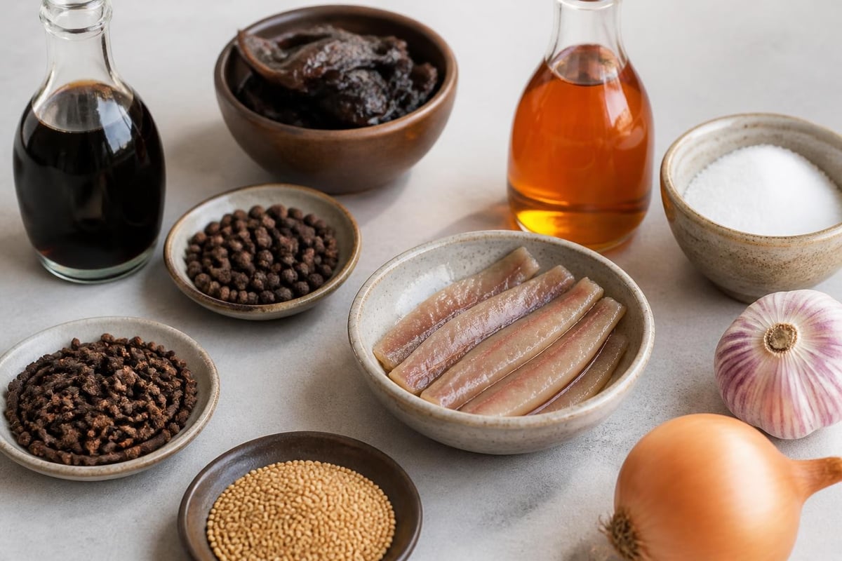 Worcestershire sauce ingredient breakdown