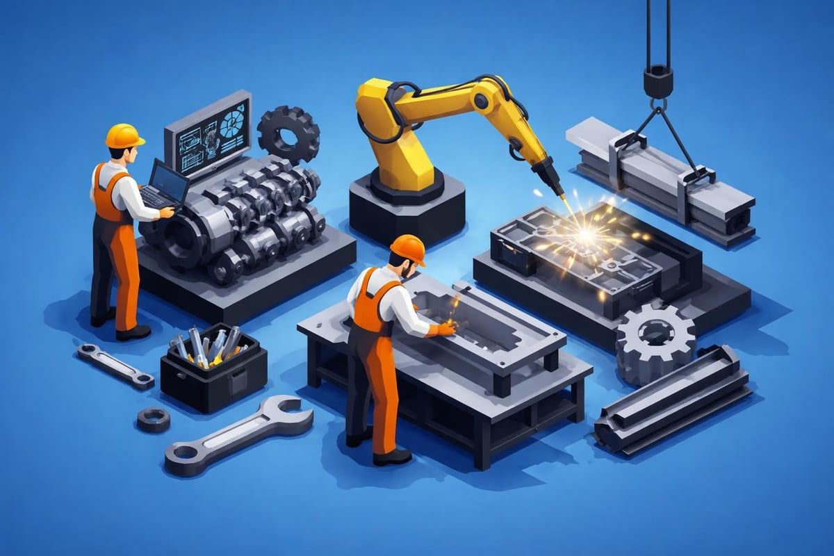 Welding mechanic skill integration