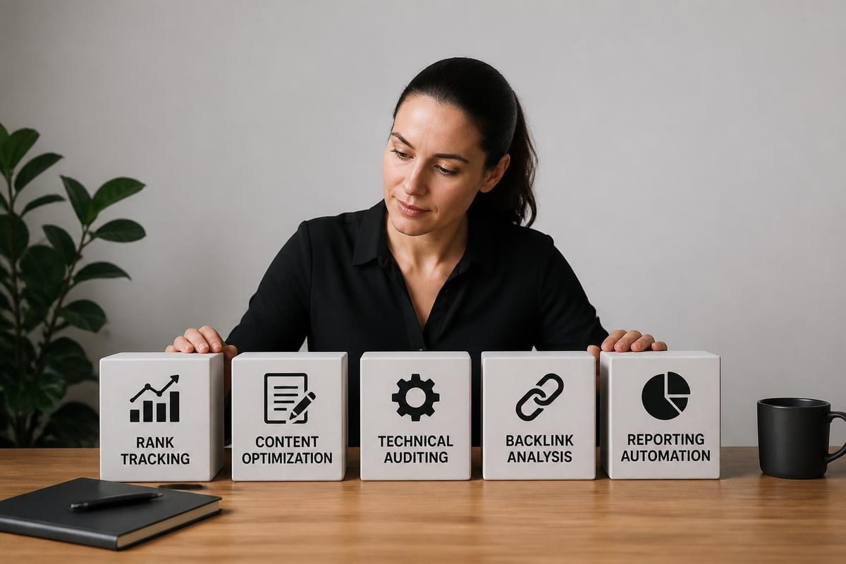 SEO agency software categories