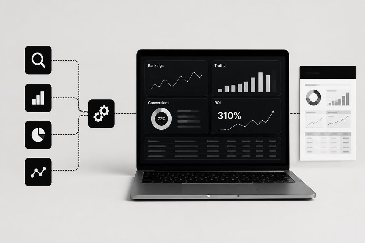 SEO reporting workflow
