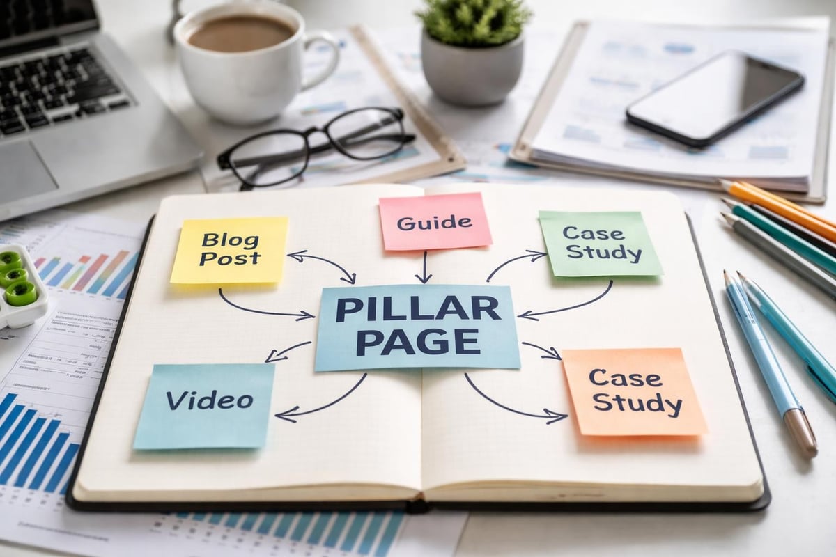 Content cluster architecture