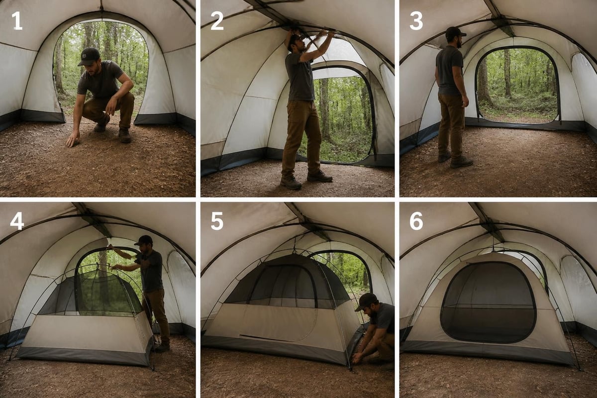 Setup process steps