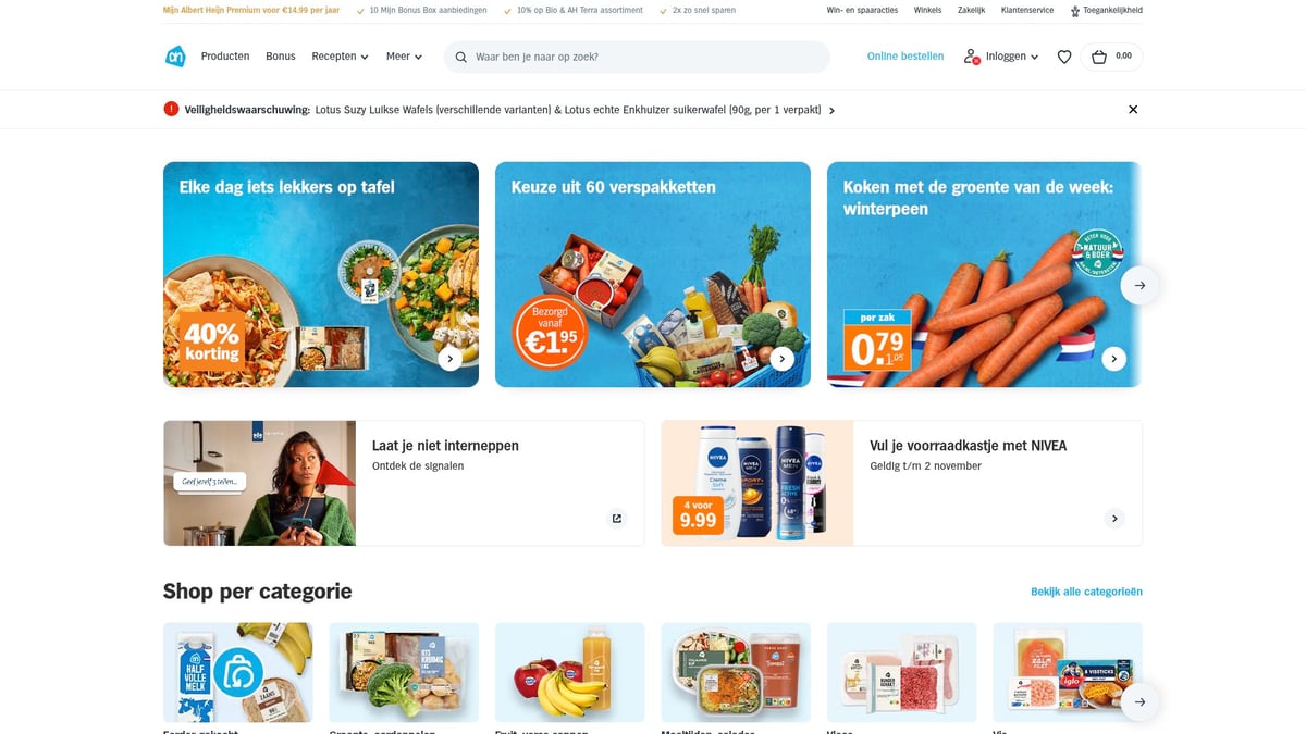 9 Best Grocery Delivery Amsterdam Services for 2025 - Albert Heijn Online