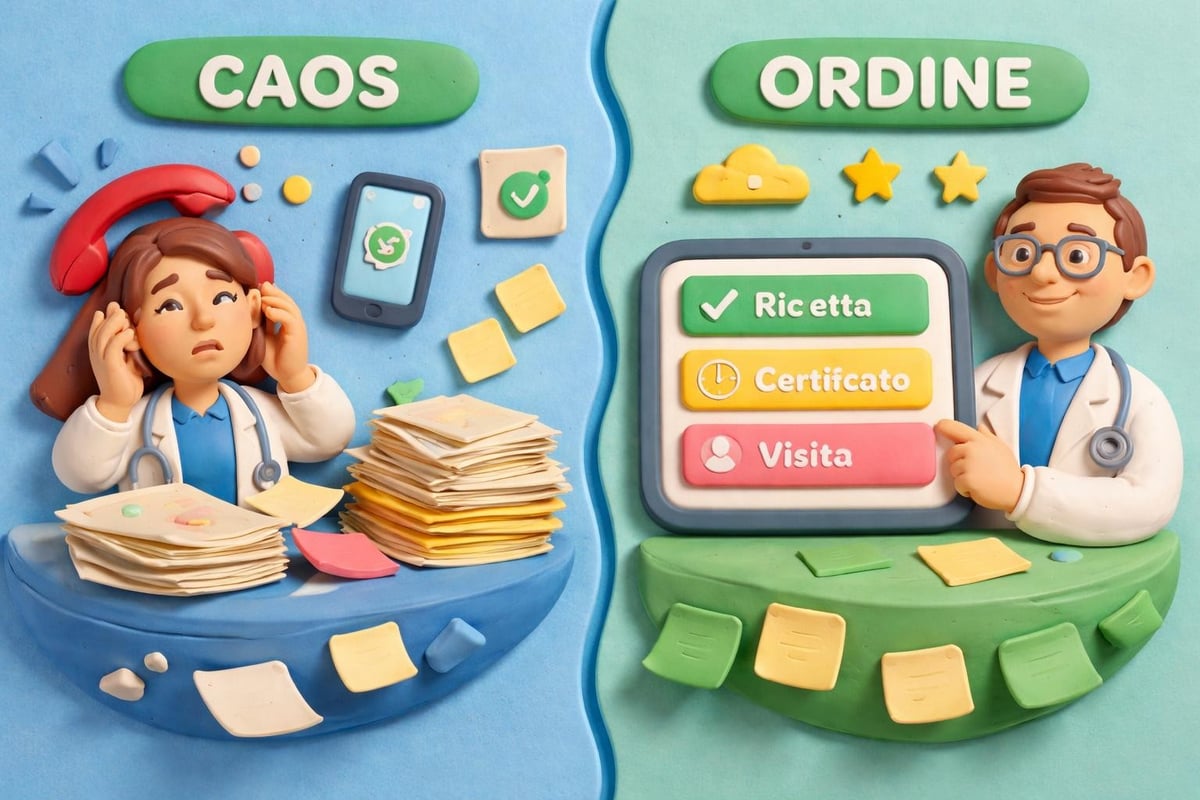 Caos comunicativo nello studio medico