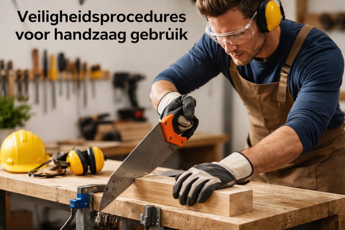 Veilig werken met handzagen
