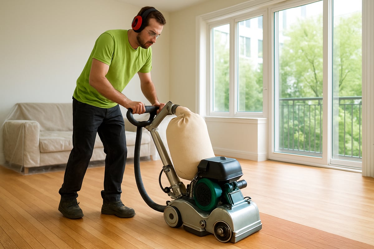 Les étapes du sablage de plancher : Guide pratique 2025