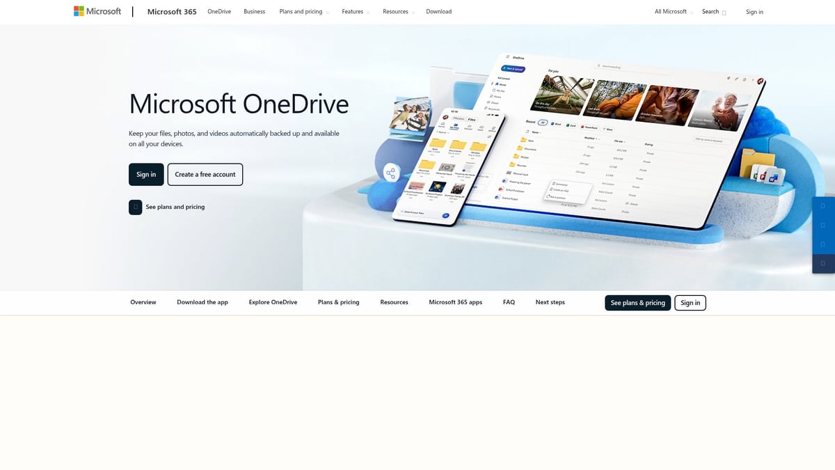 Top 7 Dropbox Alternative Options to Try in 2026 - OneDrive