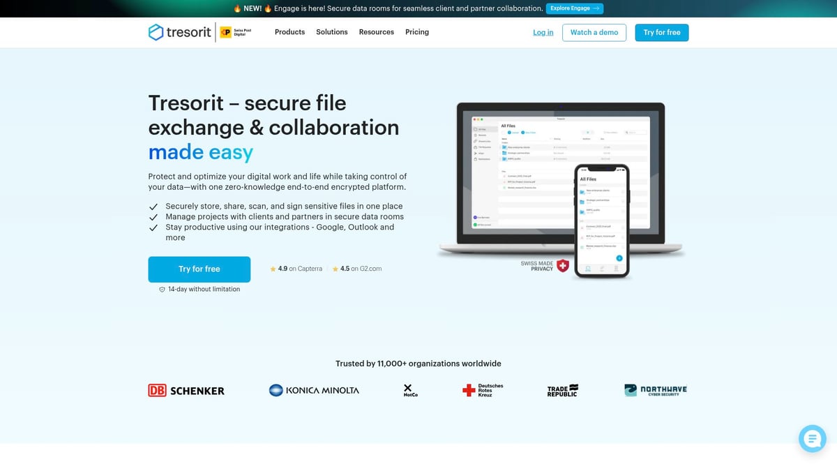 Top 7 Dropbox Alternative Options to Try in 2026 - Tresorit