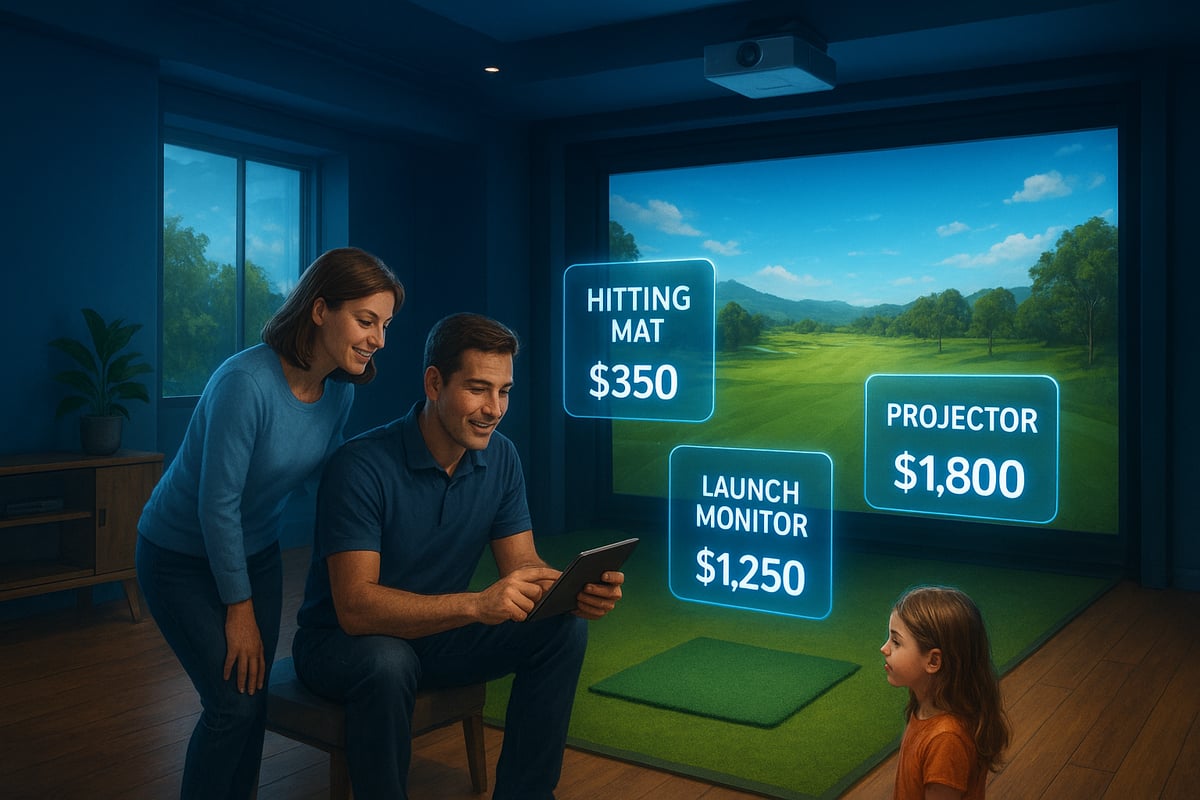 Golf Simulator Cost Overview: How Much Will You Pay in 2025?