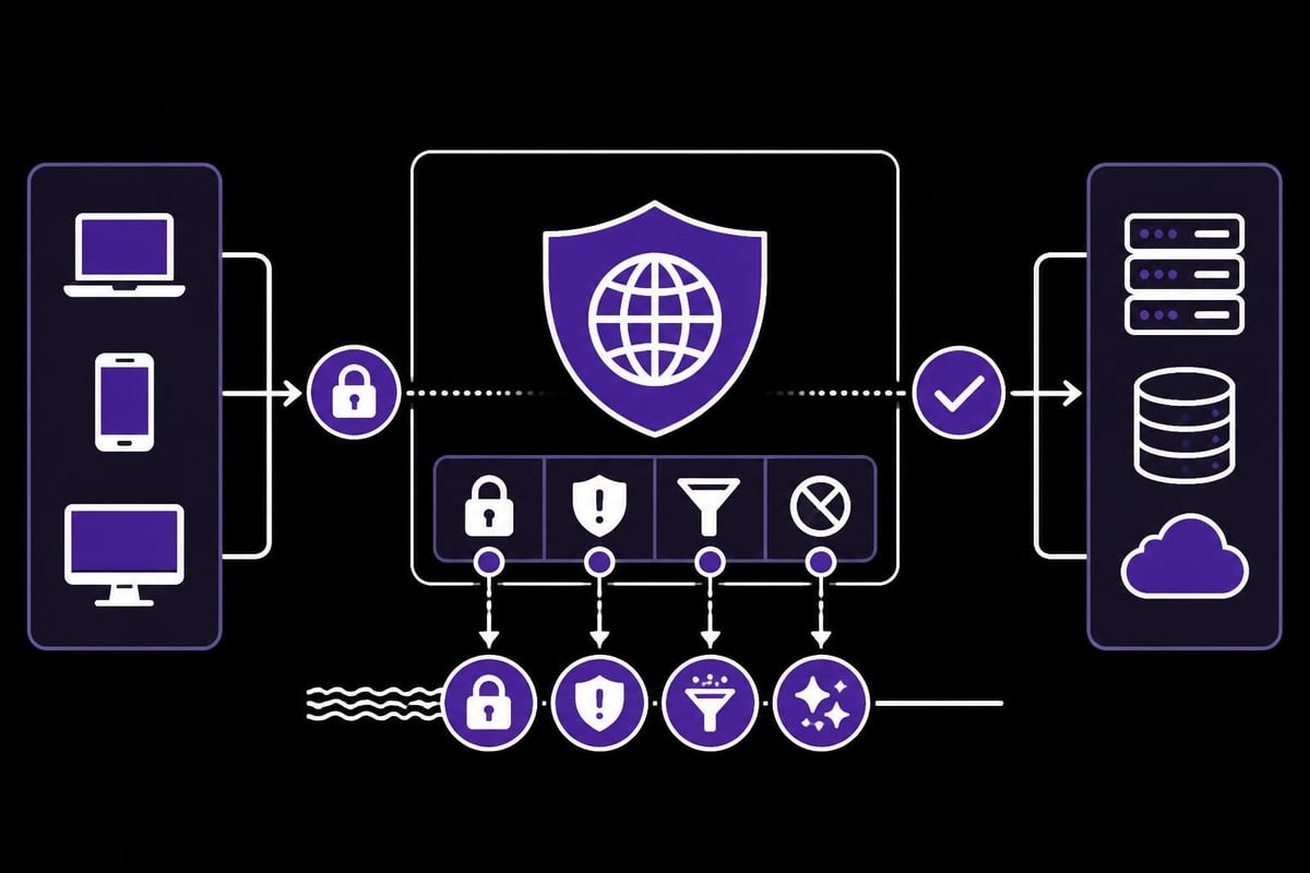 Full proxy security layers