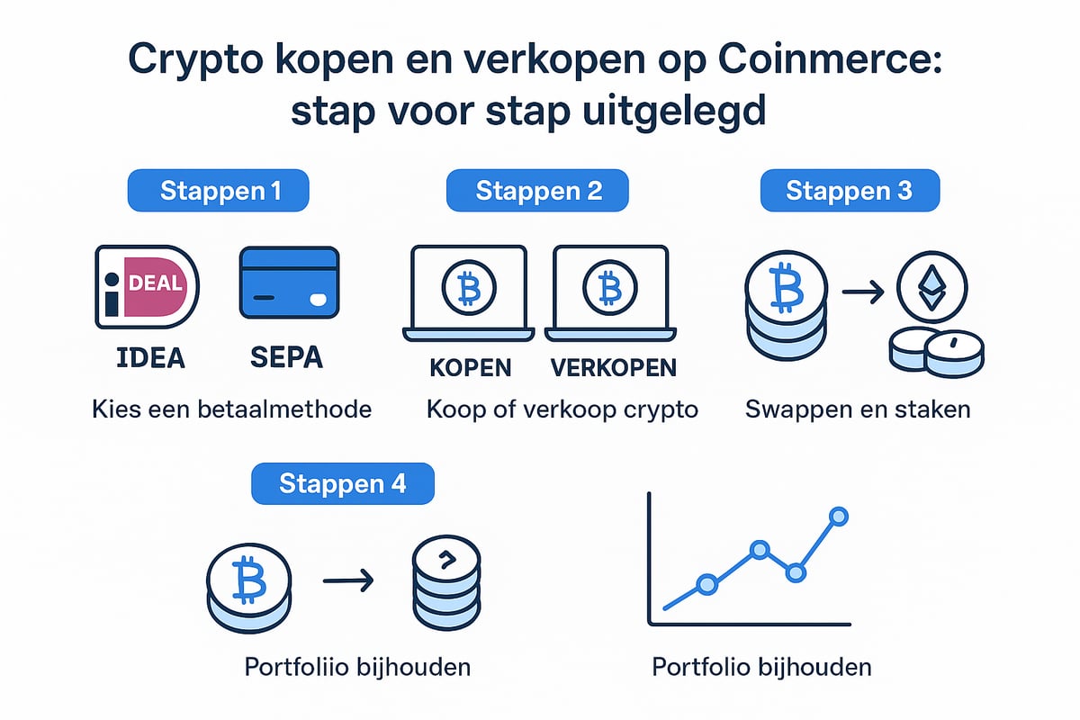 Crypto Kopen en Verkopen op Coinmerce: Stapsgewijze Uitleg