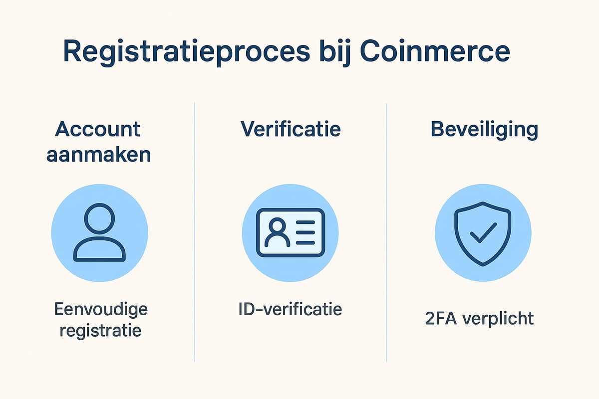 Account Aanmaken, Verificatie en Beveiliging bij Coinmerce