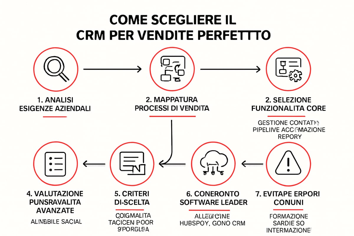 Guida Completa Al CRM Per Vendite: Strategie E Vantaggi 2025 6 Come Scegliere il CRM per le Vendite Perfetto per la Tua Azienda