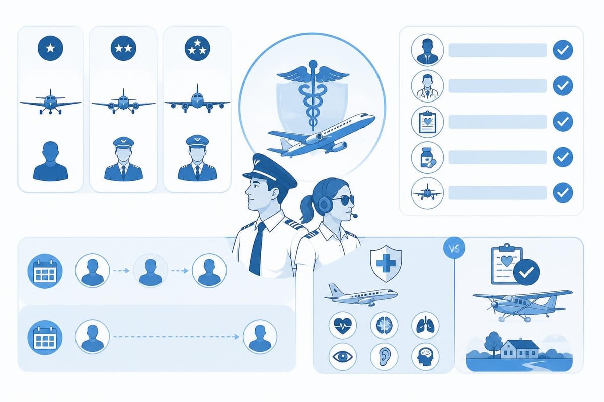 Private pilot medical certification pathways