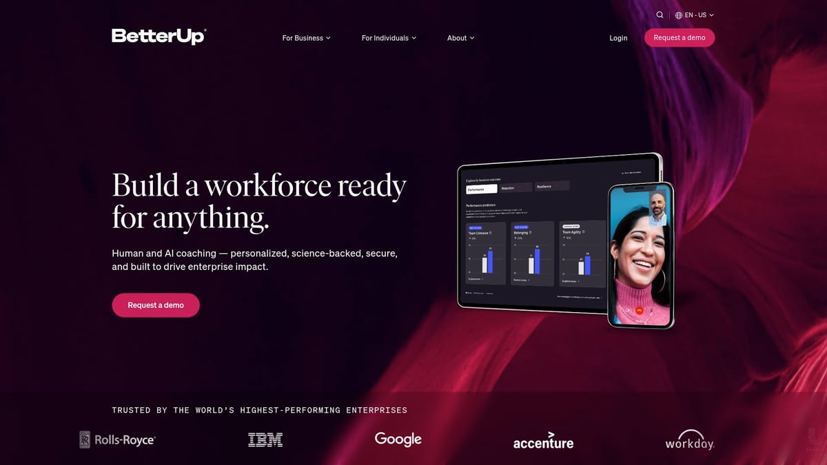 7 Game-Changing Best AI for Business Coaching Tools in 2025 - BetterUp