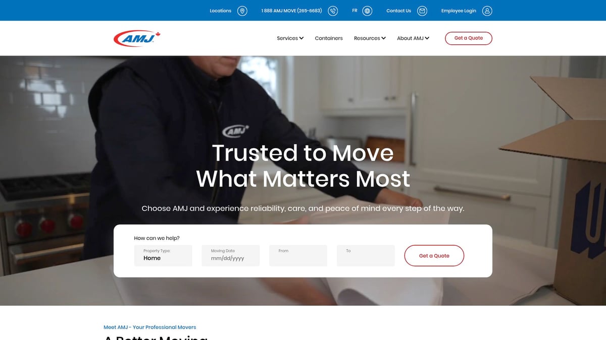 9 Essential Local Moving Services Near Me for 2026 - AMJ Campbell