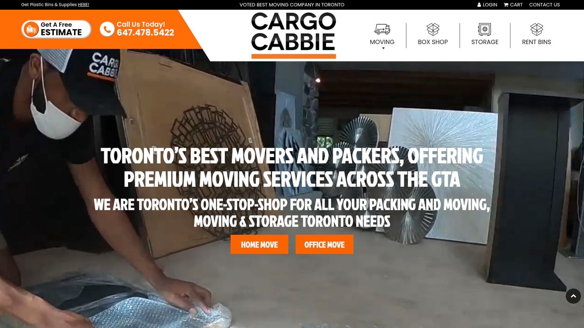 9 Essential Local Moving Services Near Me for 2026 - Cargo Cabbie
