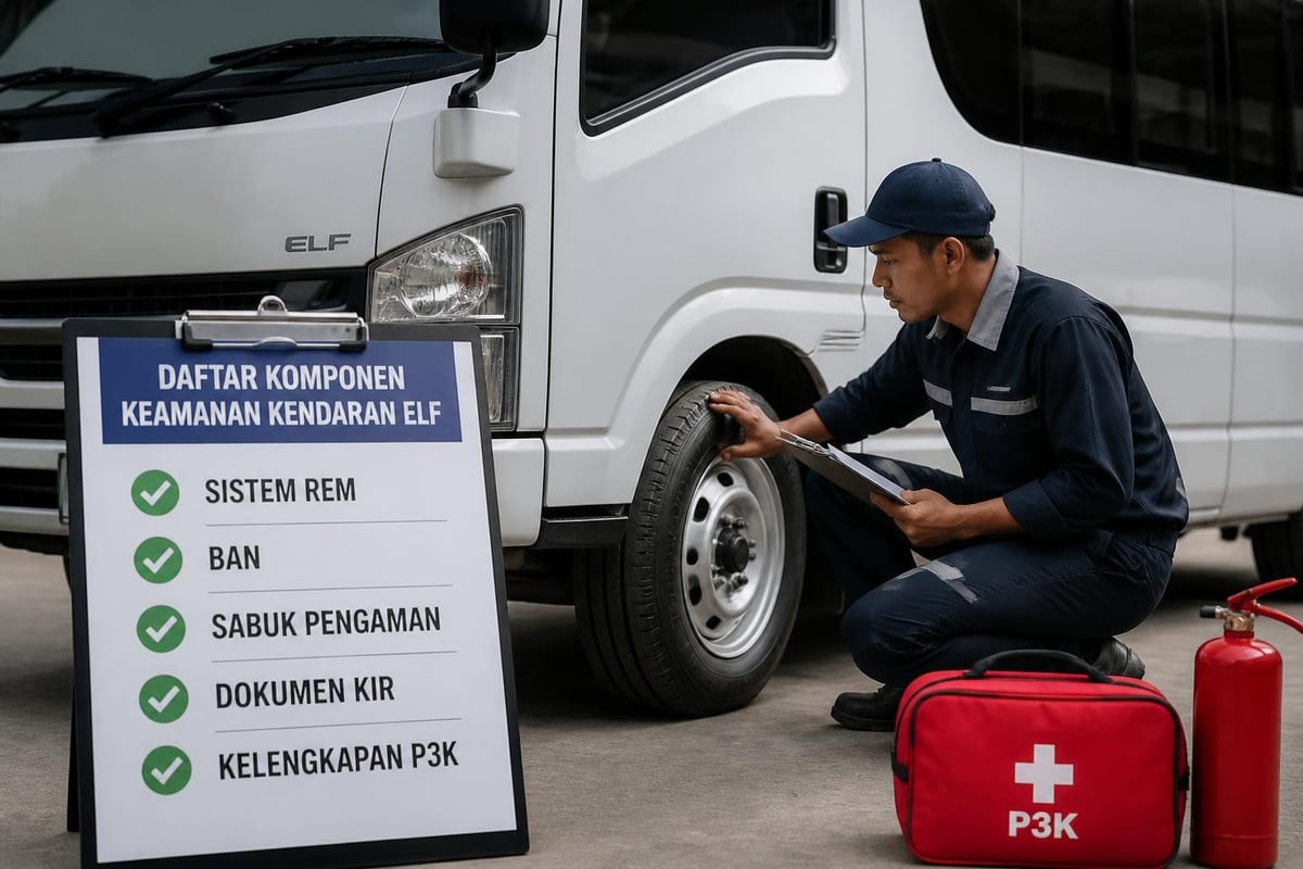 Checklist keamanan armada Elf