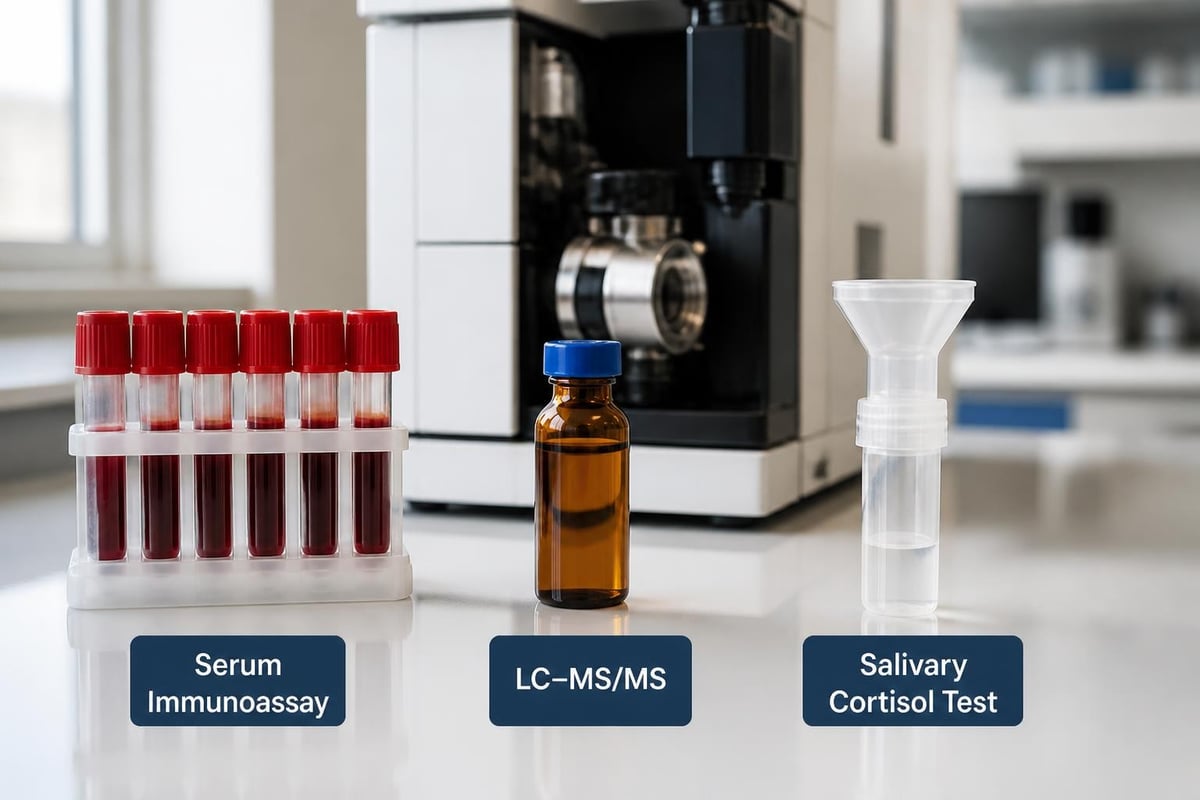 Cortisol testing methods and accuracy
