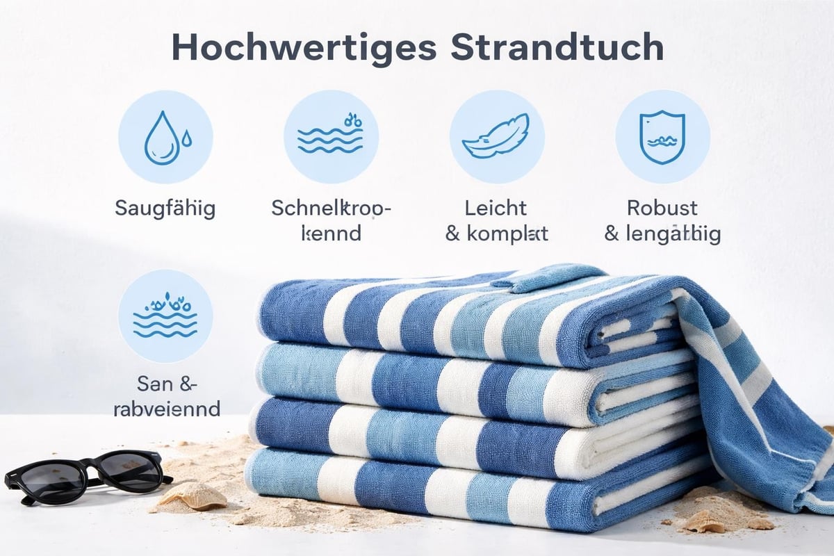 Beach towel essential features