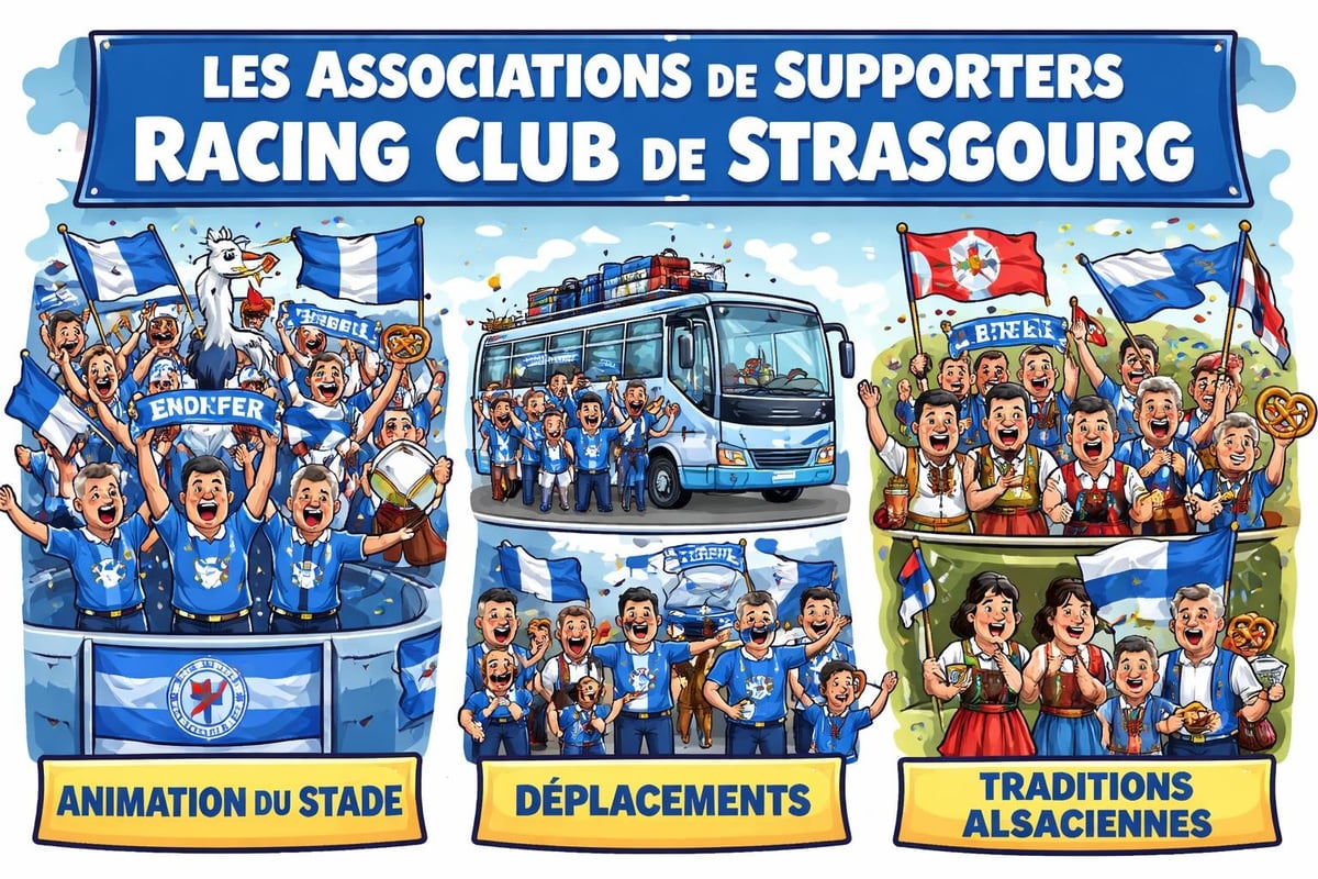 Organisation des groupes de supporters strasbourgeois
