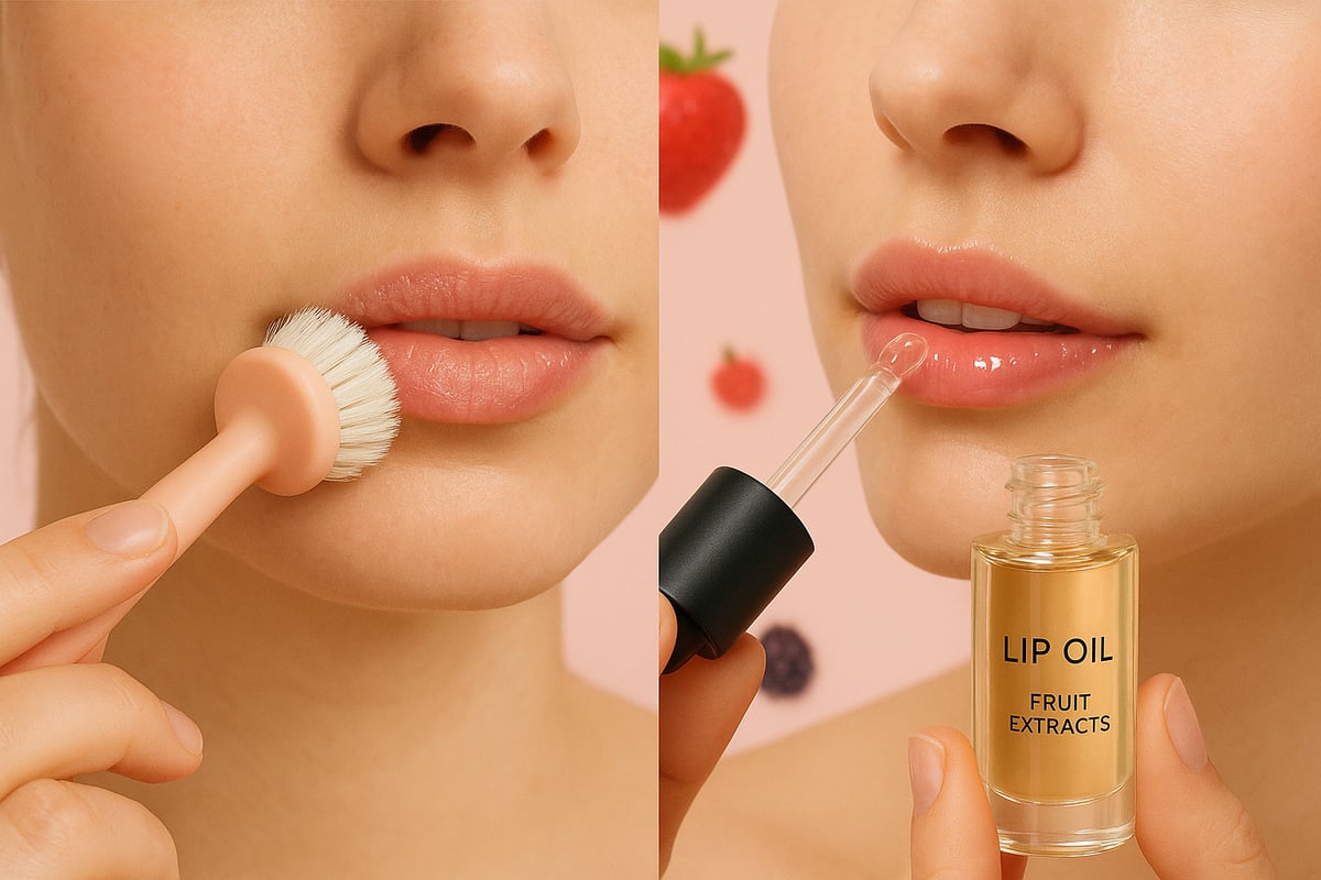 Step-By-Step Dry Lips Treatment Routine