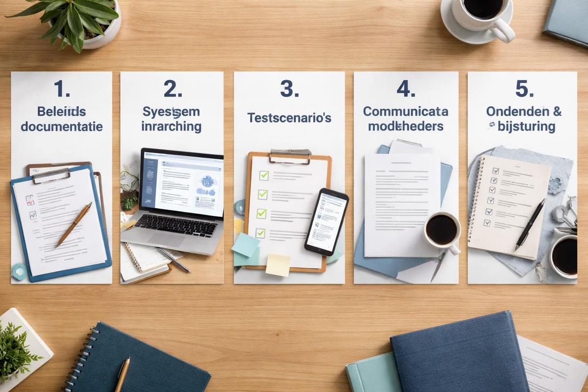 Feestdagen configuratie proces