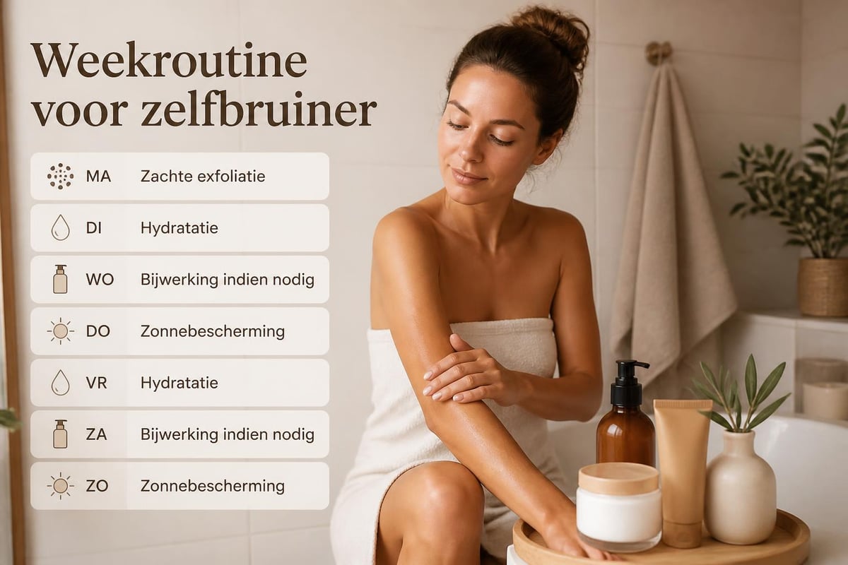 Maintenance of tanned skin