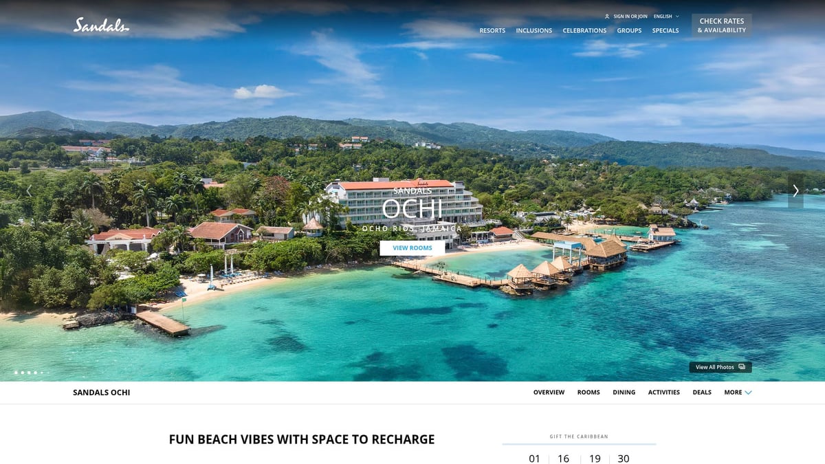 7 Best Last Minute All Inclusive Deals for 2026 Escapes - Sandals Ochi, Jamaica