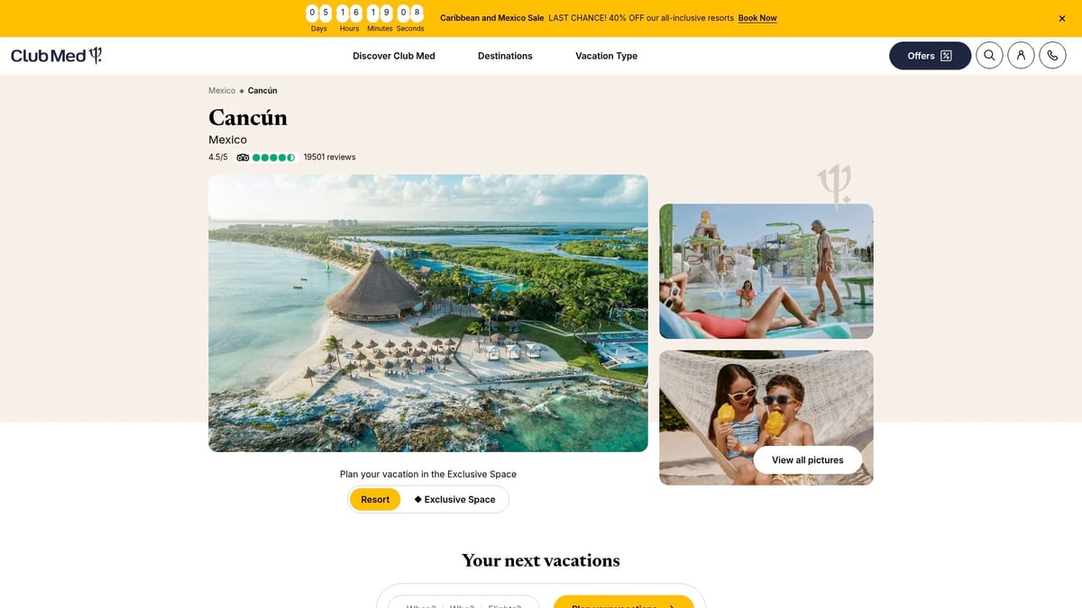 7 Best Last Minute All Inclusive Deals for 2026 Escapes - Club Med Cancun Yucatan, Mexico