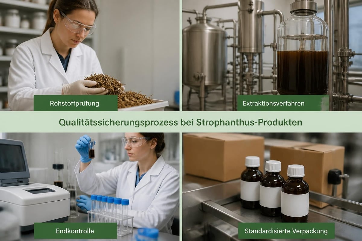Strophanthus Qualitätskontrolle