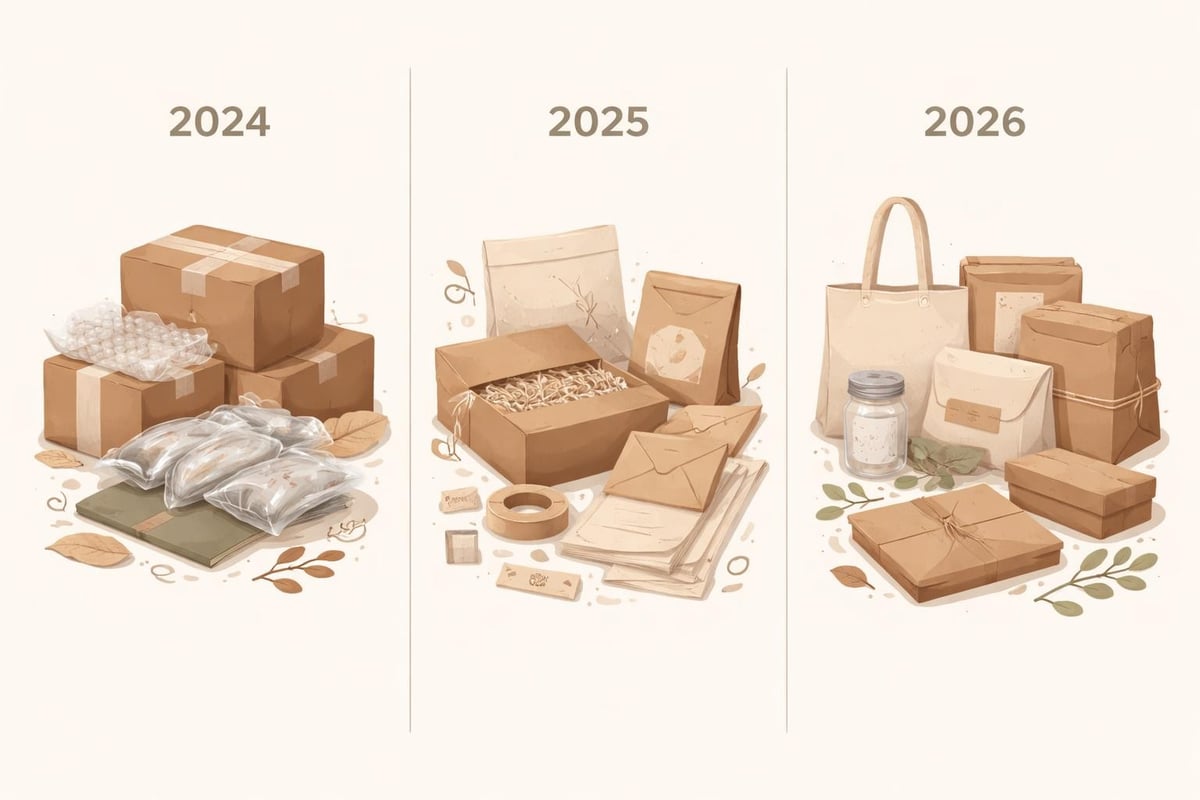 Packaging trends timeline