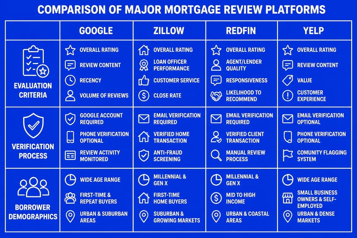 Mortgage review platforms comparison