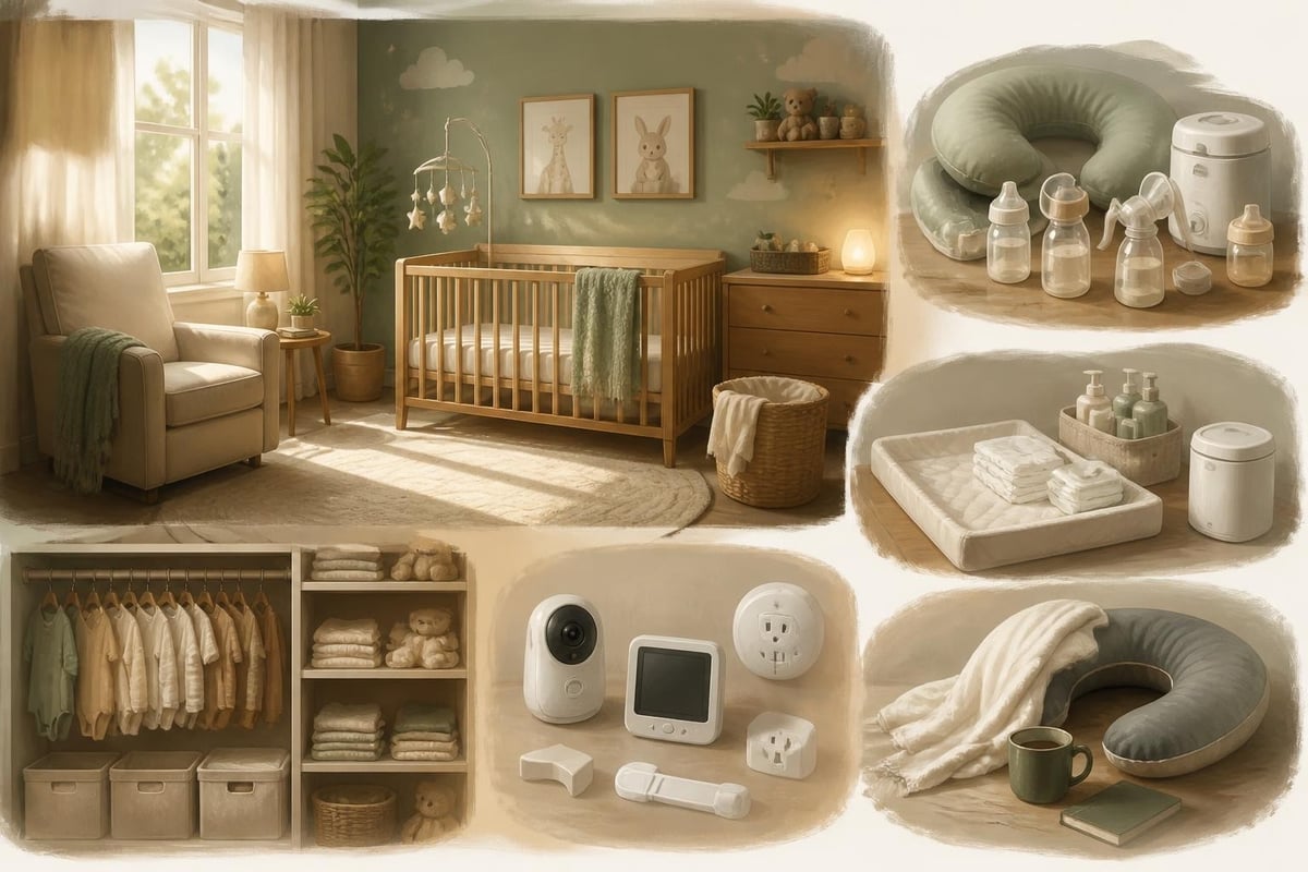 Newborn care essentials checklist