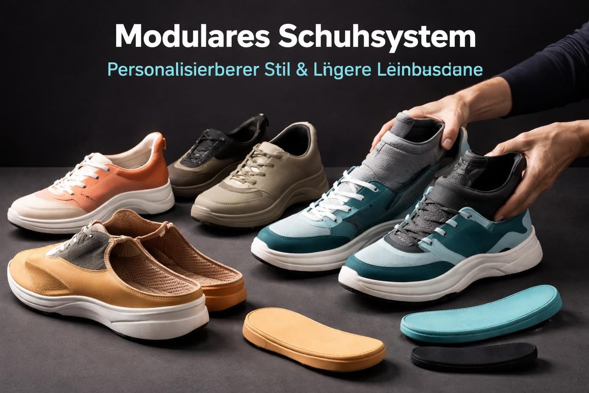 Modulares Schuhsystem Komponenten