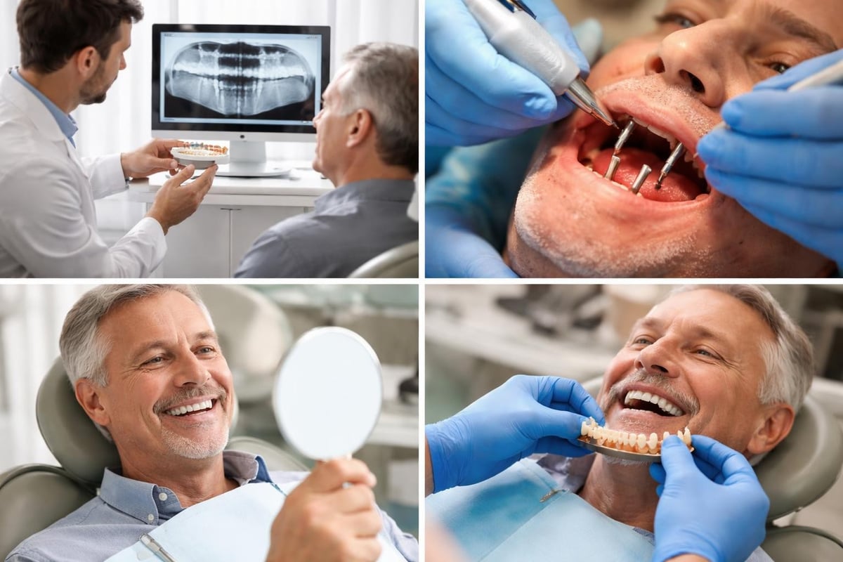 Dental implant treatment timeline