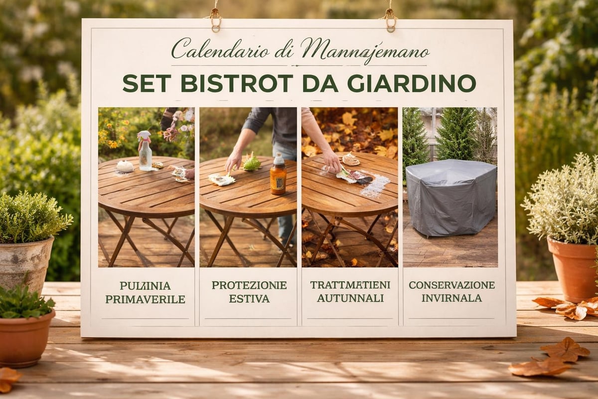 Manutenzione set bistrot
