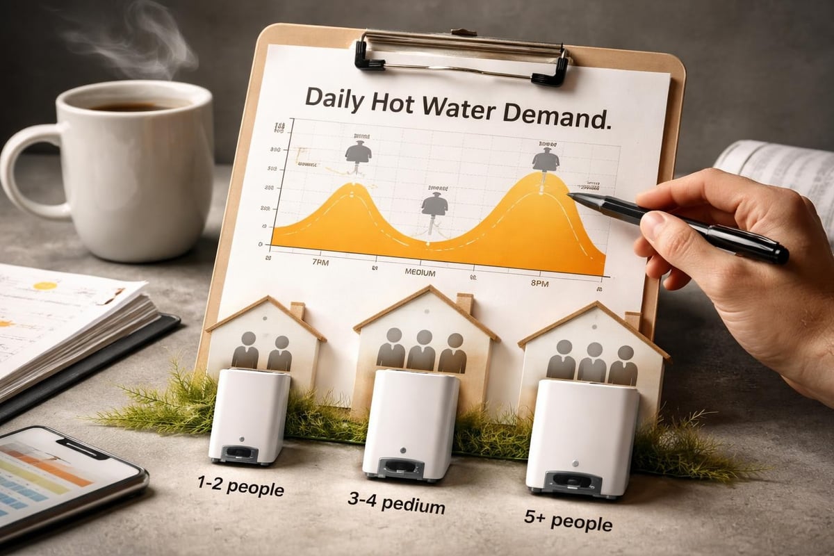 Household water usage patterns