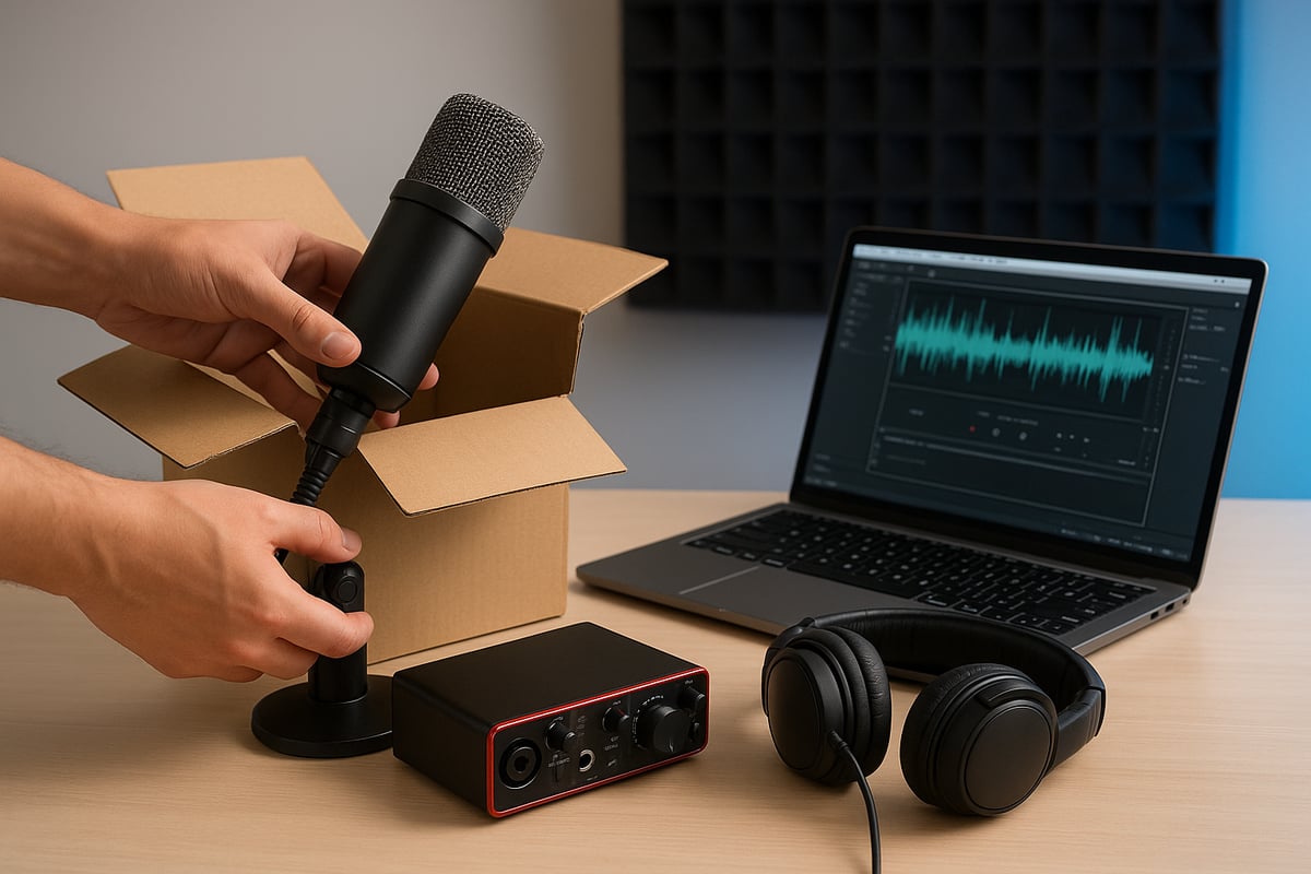 Step 3: Setting Up and Testing Your Podcast Starter Kit