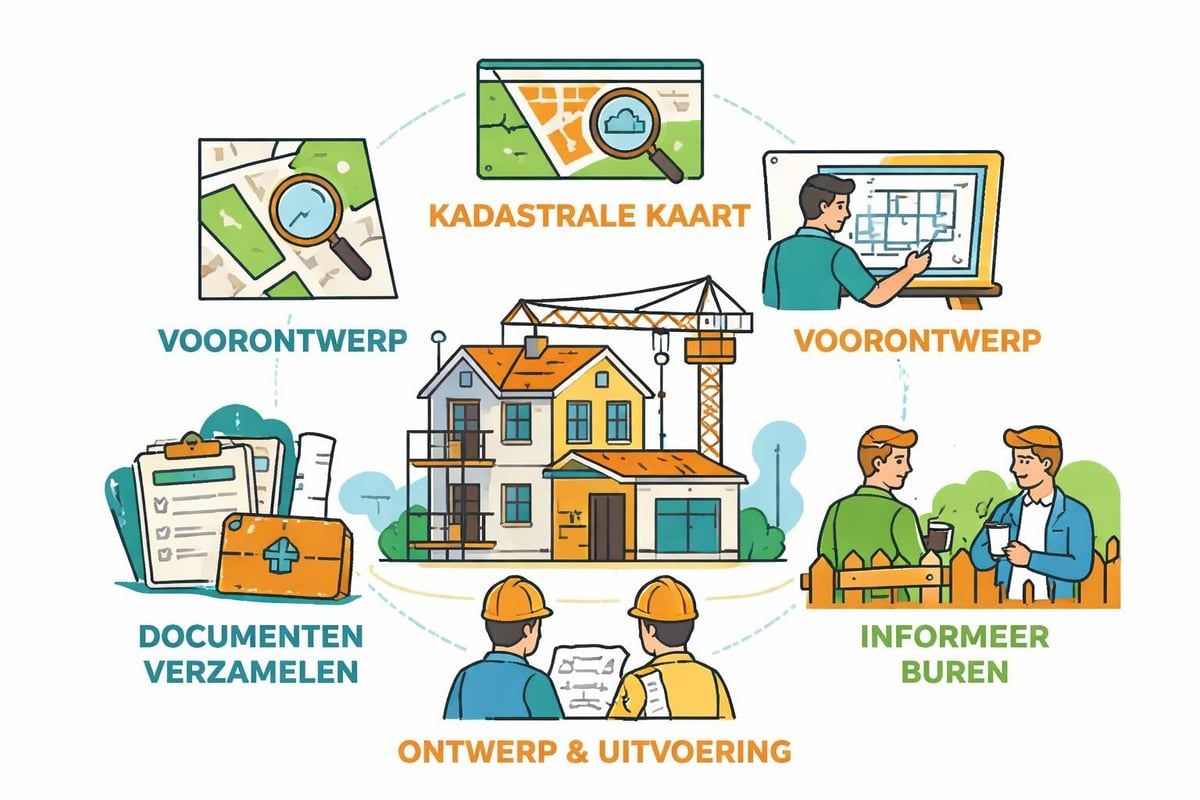 Verbouwingsproces stappenplan