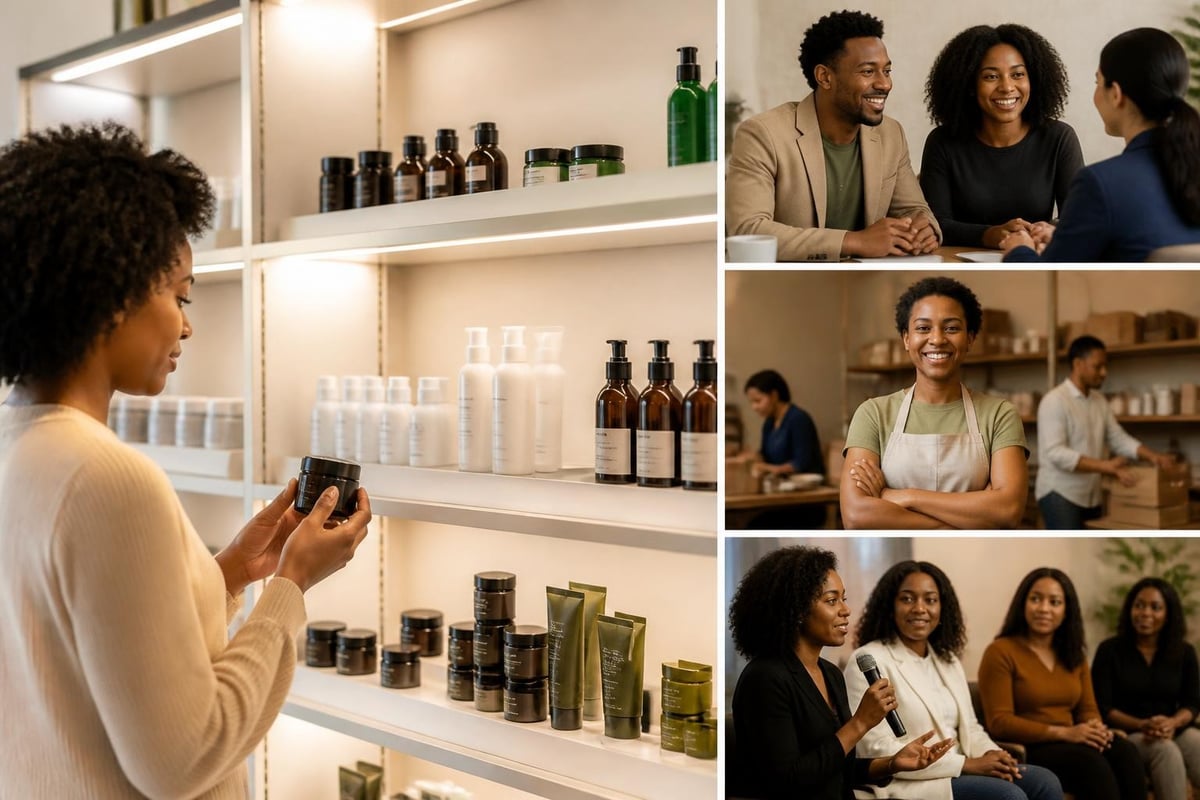Supporting diverse beauty brands