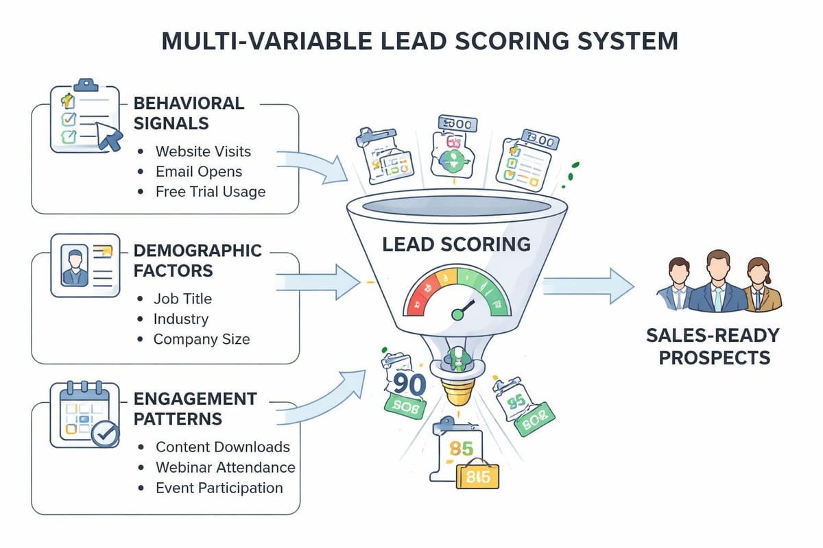 Gen lead scoring framework