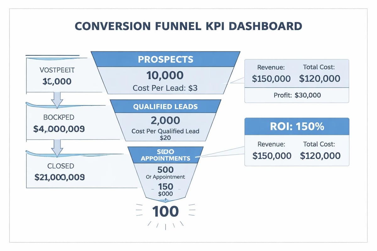 Gen lead performance dashboard