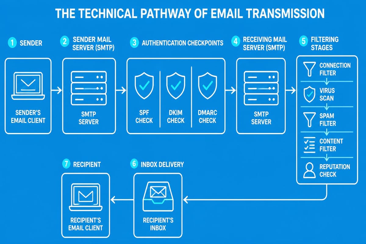 Email delivery infrastructure