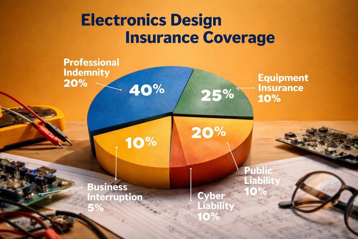 Electronics design insurance infographic Electronics design insurance infographic