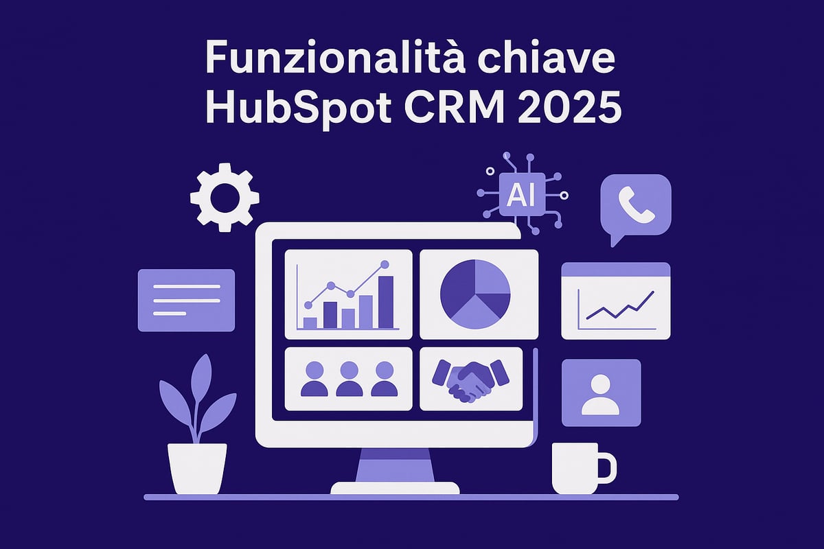 Funzionalità Chiave di HubSpot CRM per il 2025