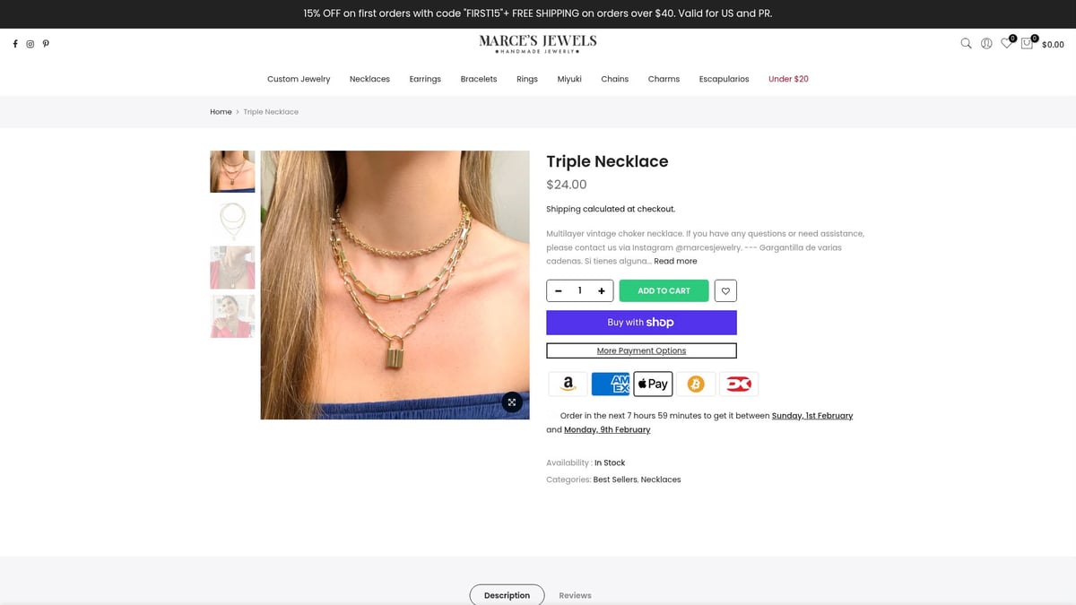 7 Ideas De Trendy Choker Necklace Para Destacar En 2026 - Choker Multicapa con Charms - Marce's Jewels