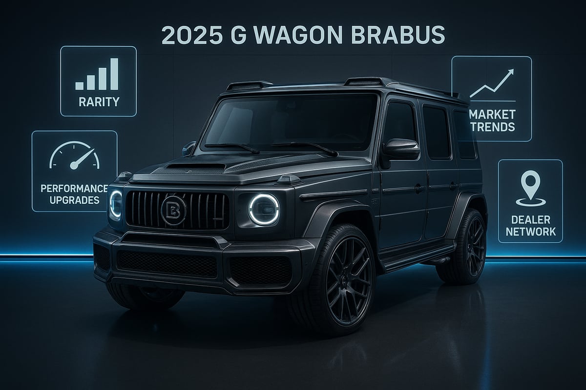 Factors Influencing the Price of G Wagon Brabus (2025)