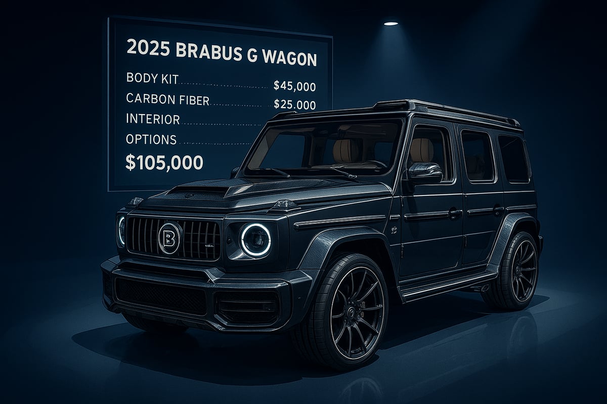 Price Breakdown: How Much Does a G Wagon Brabus Cost in 2025?